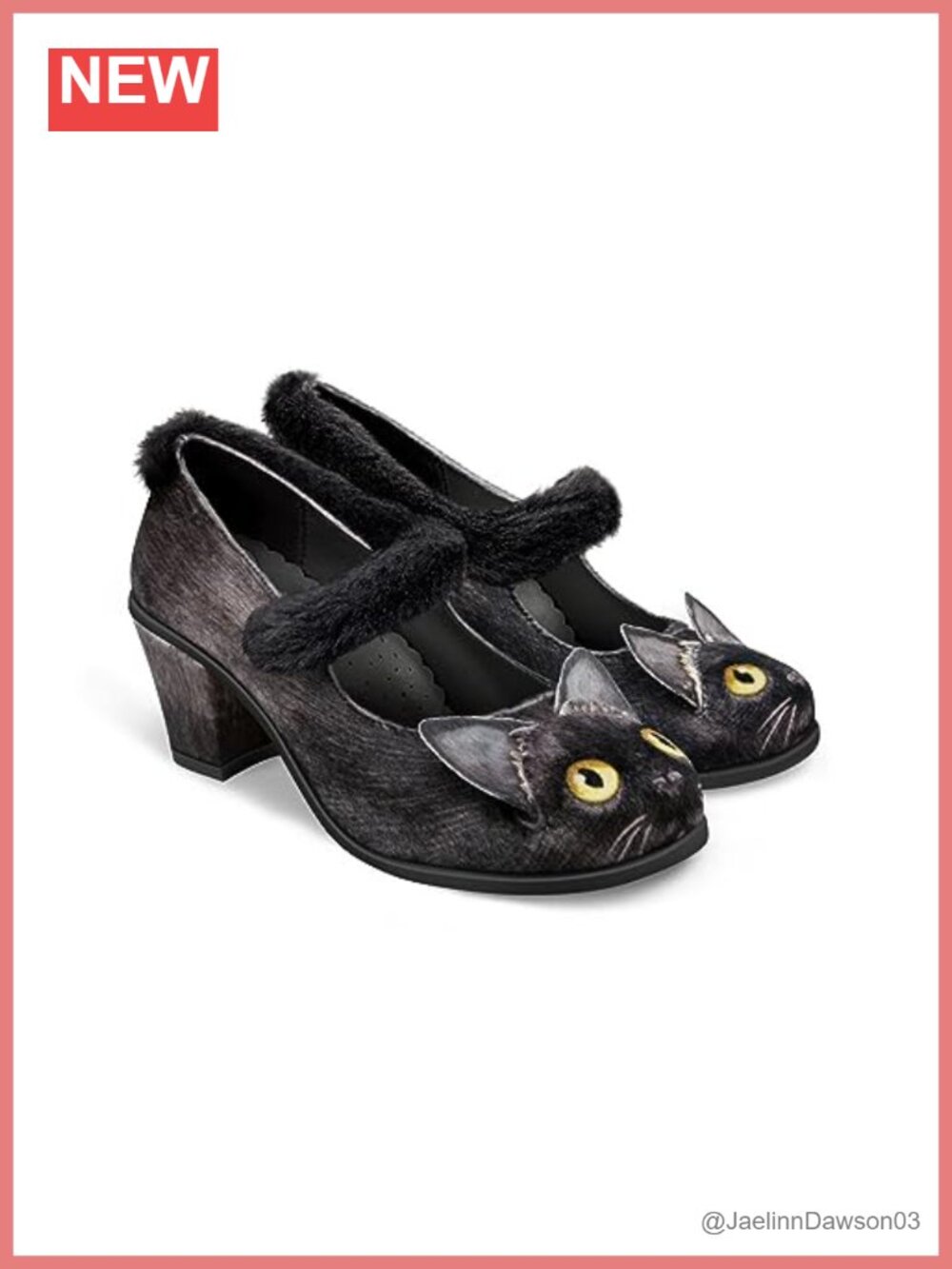 Women's Mid Heel Mary Jane Pumps Suede Block Heel